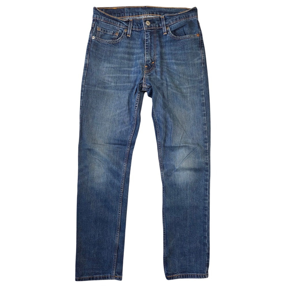 Levisโ 511 Slim Fit Mens Jeans 30x30 Medium Wash Blue Denim 04511-1163 Casual